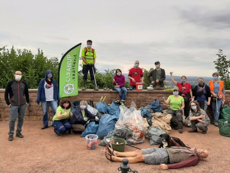 CleanUp Saarland sagt dem Müll den Kampf an CityRadio Saarland