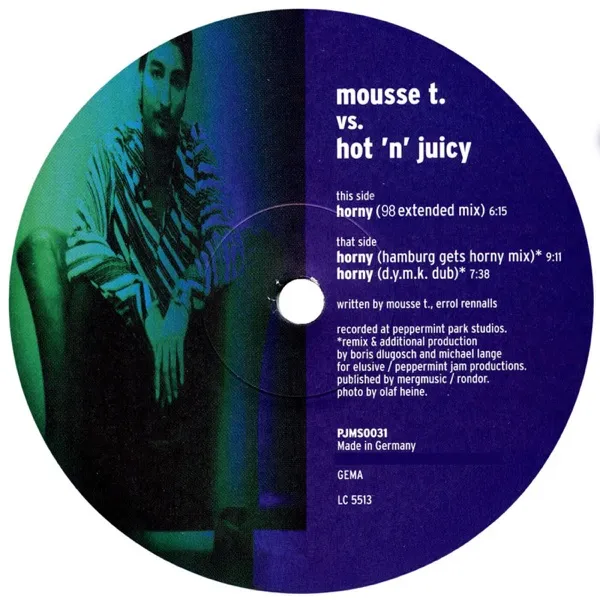 Cover zu Mousse T. Vs. Hot 'n' Juicy – Horny '98
