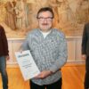 Manfred Cullmann vom SV Osterbrücken mit Sportplakette des Saarlandes ausgezeichnet