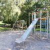 Spielplatz in Jägersburg mit neuen Klettergeräten aufgewertet
