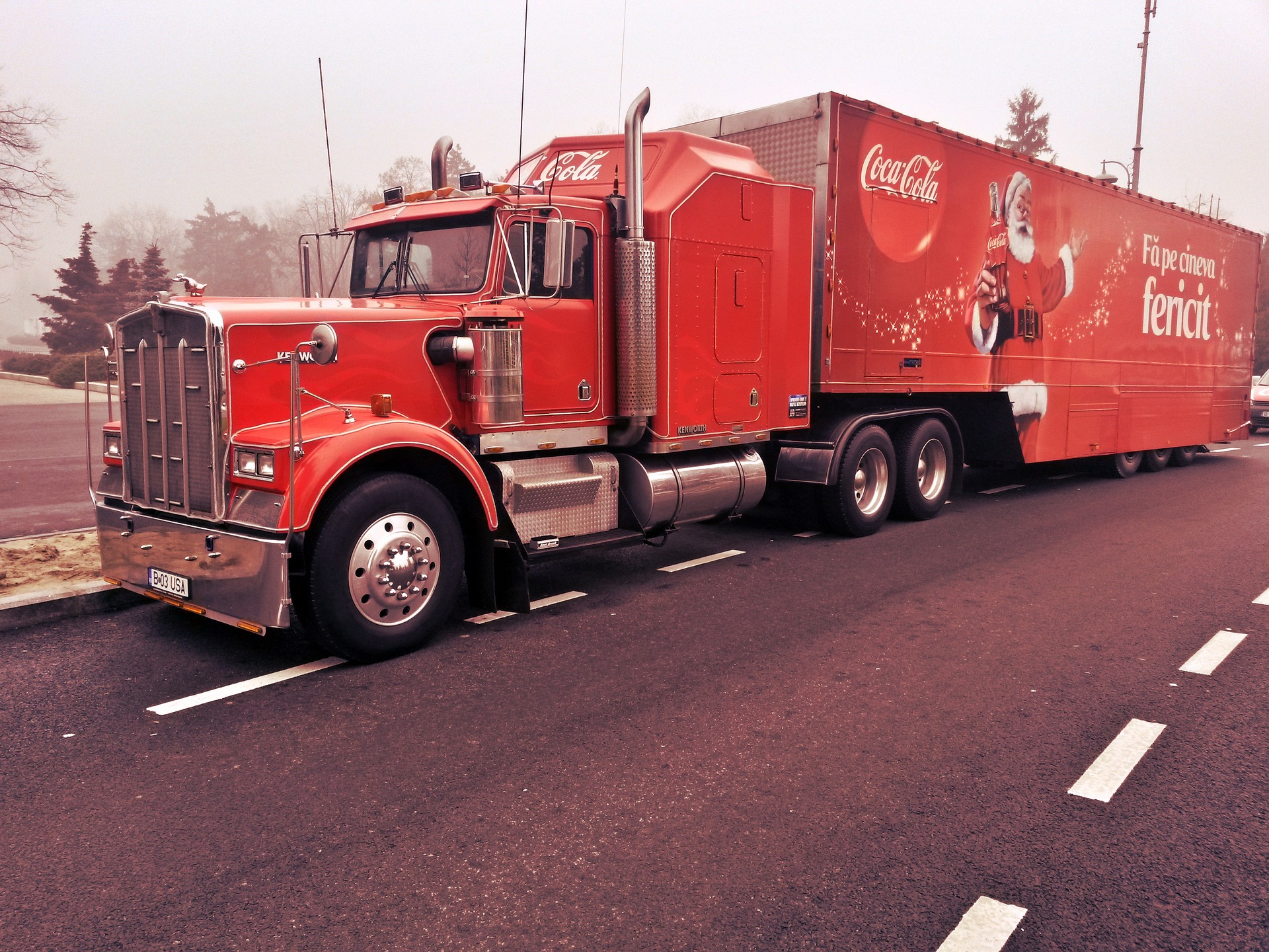 Die Coca Cola Weihnachtstrucks kommen nach Homburg